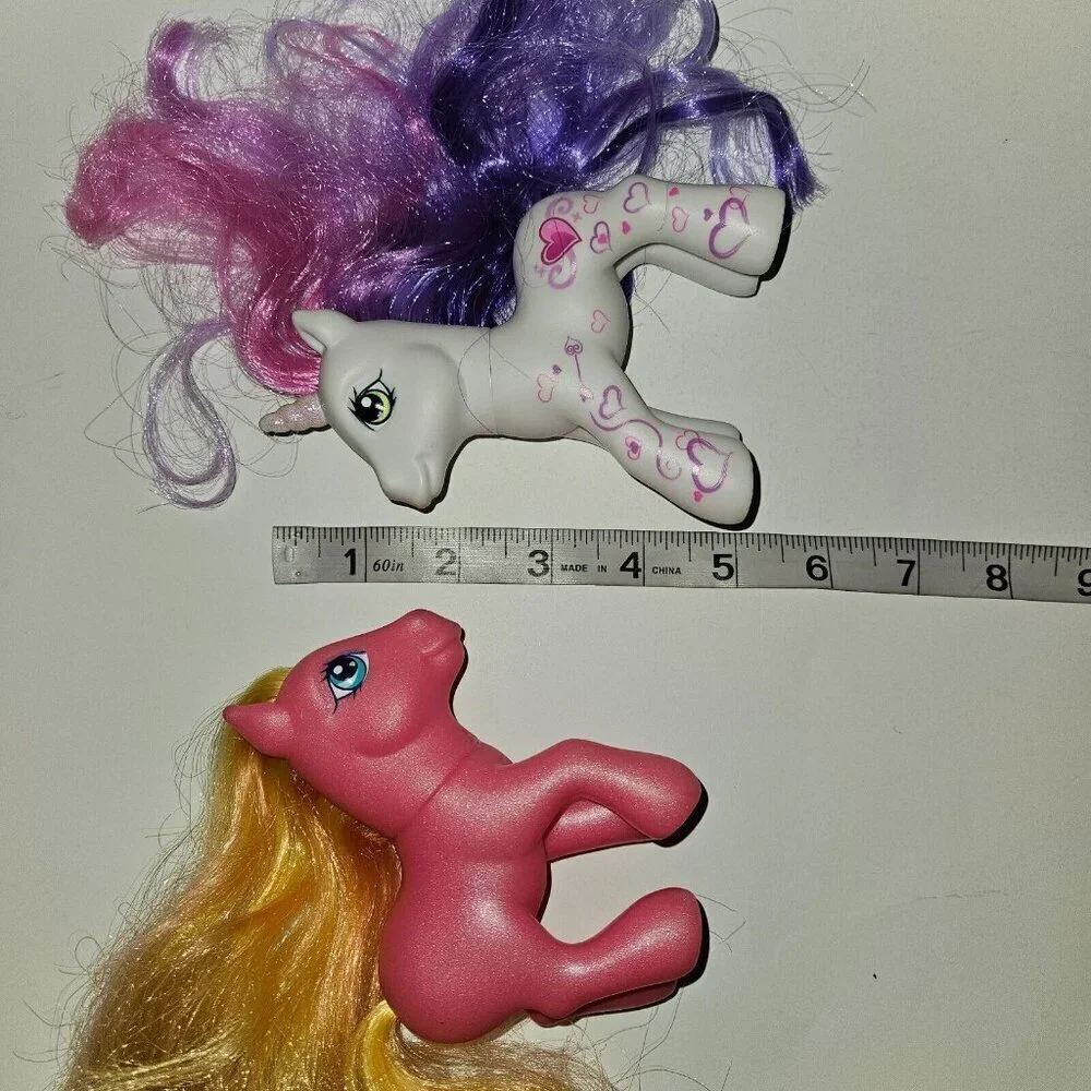 4 MLP My Little Pony Mixed Lot Sweetie Belle Amberlocks Pinkie Pie Starsong 2007